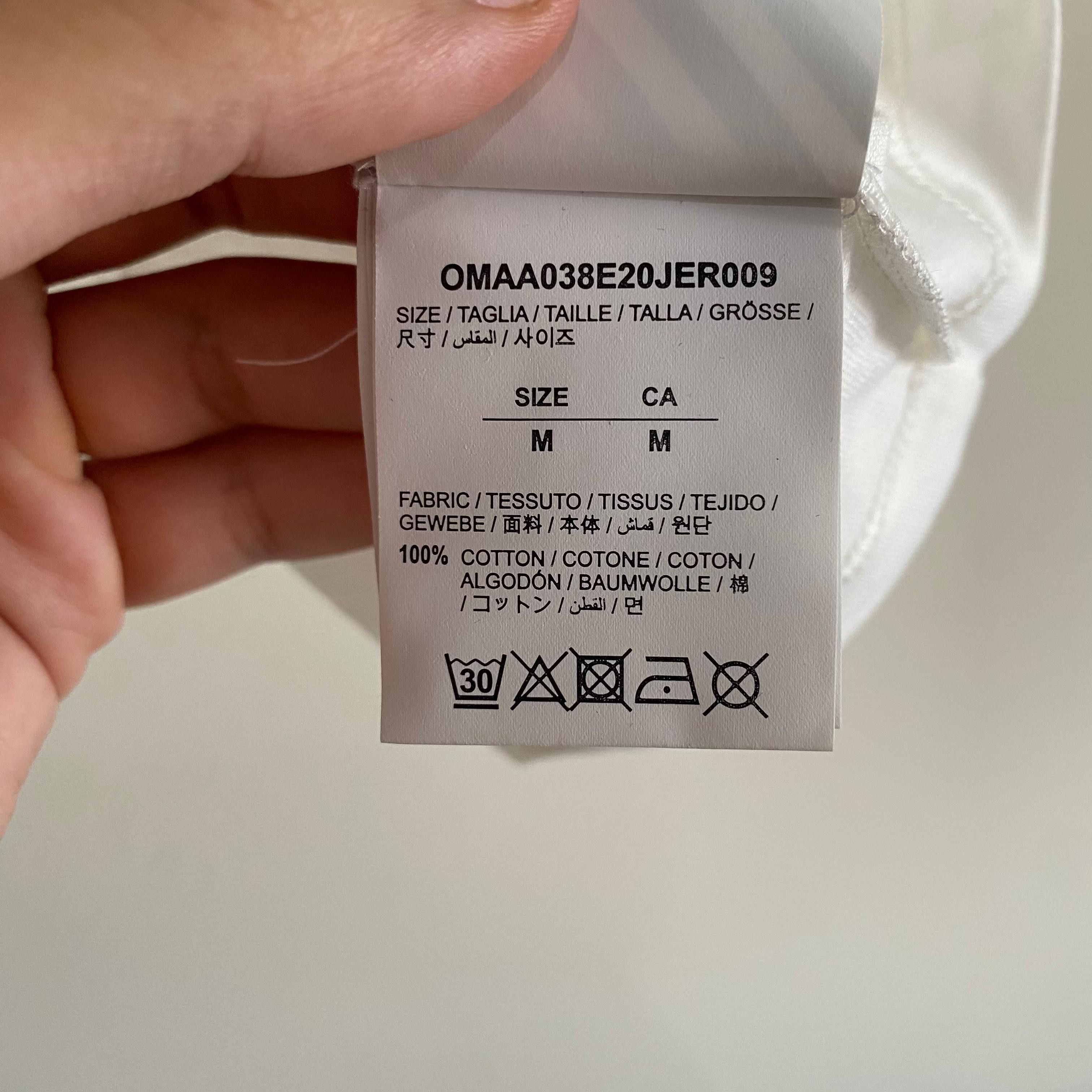 Off-White White Plain T-Shirt Size US M / EU 48-50 / 2 - 3 Thumbnail