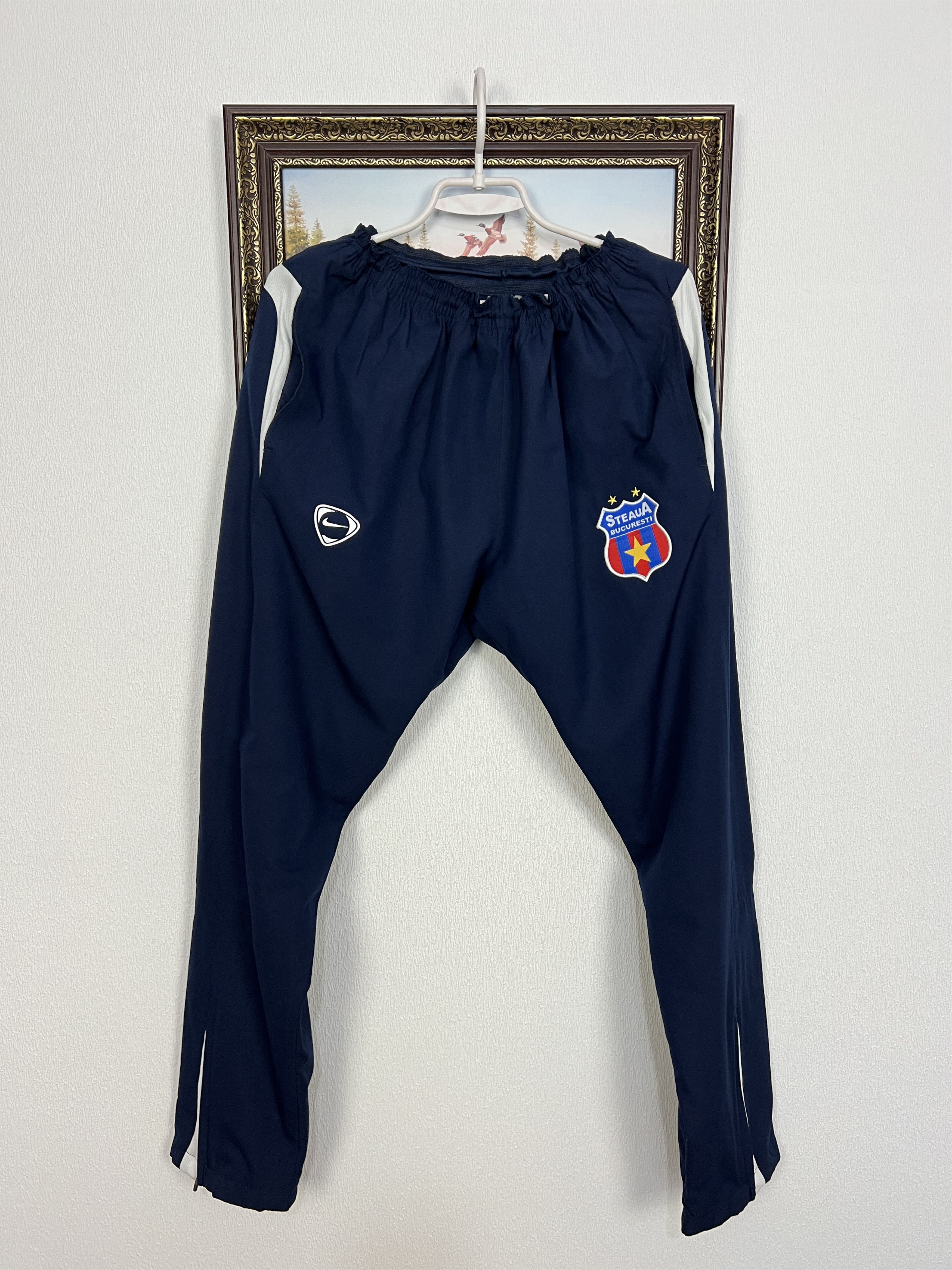 Nike Vintage Nike CSA Steaua Bucuresti football Pants Sweatpants Size US 36 / EU 52 - 1 Thumbnail