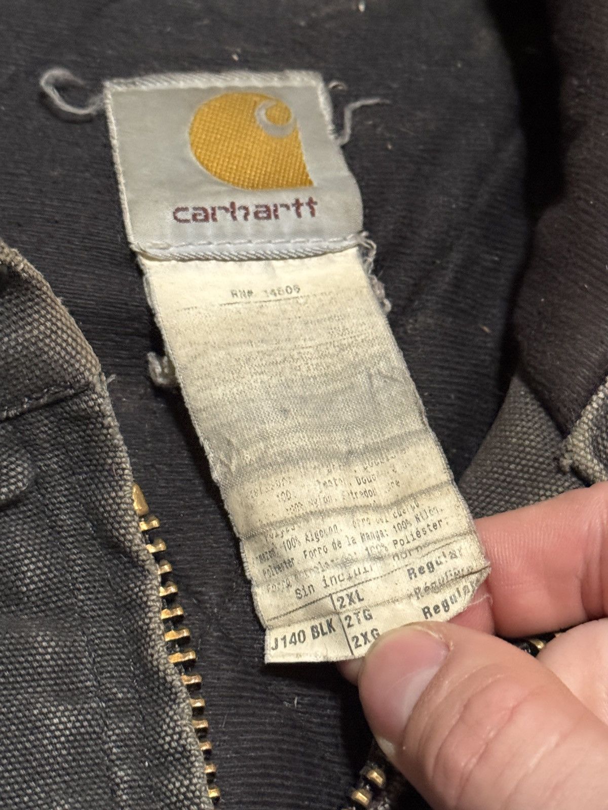 Carhartt Carhartt J130 J140 Grunge Distressed XXL Jacket Boxy 30x29 Size US XXL / EU 58 / 5 - 3 Thumbnail