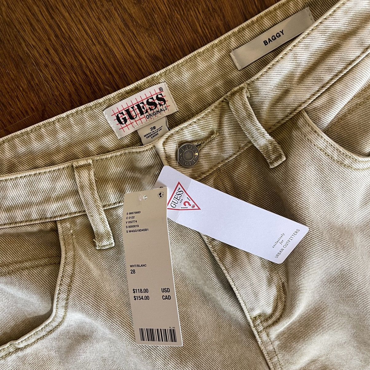 Guess × Urban Outfitters GUESS Originals Aged Cargo Pants - Brand New Never Worn Size 28" / US 6 / IT 42 - 10 Thumbnail