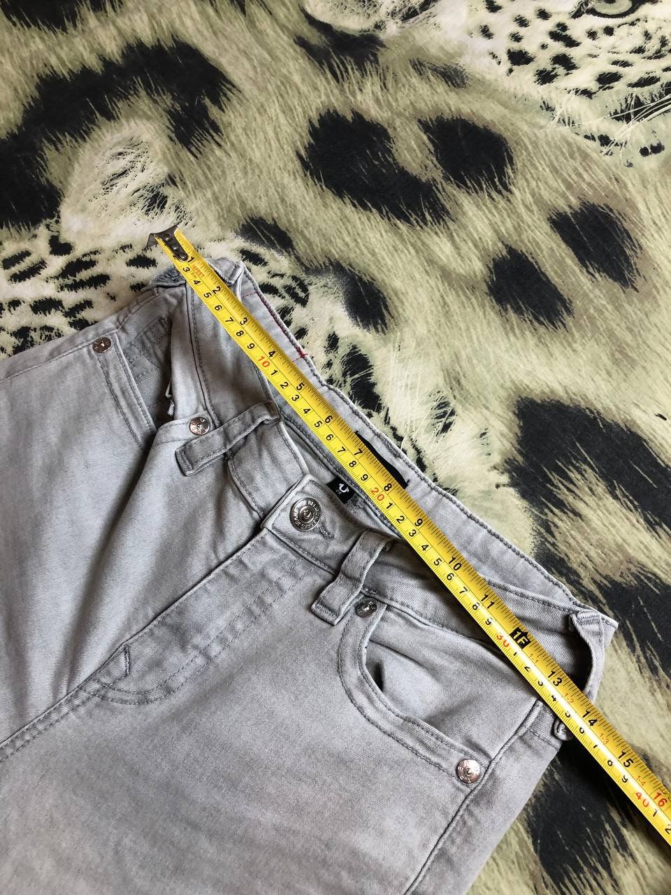 True Religion True Religion Mid Rise Super Skinny Denim Jeans Size 28 Size 28" / US 6 / IT 42 - 12 Thumbnail
