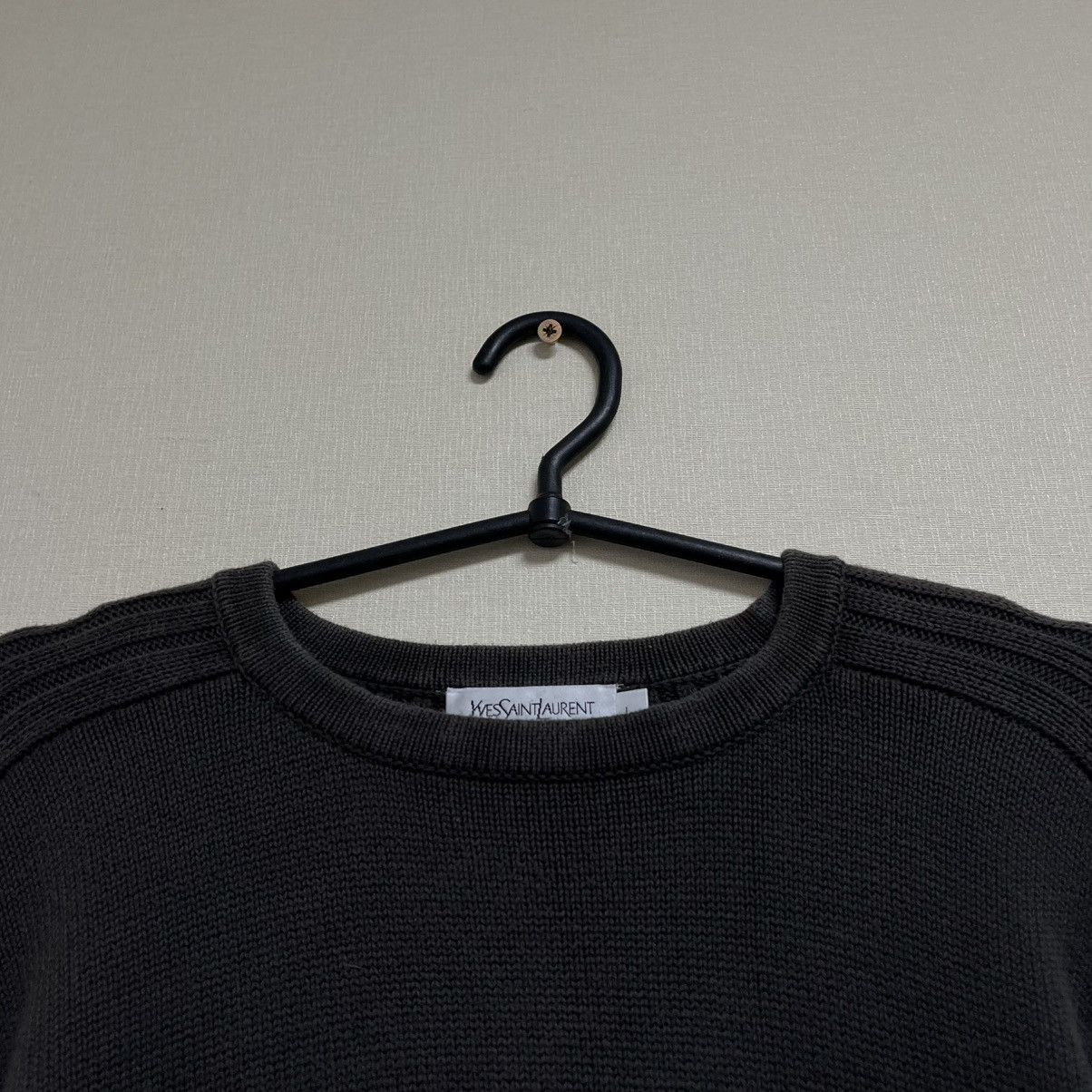 Yves Saint Laurent YSL Sweater Knit Yves Saint Laurent Sweater Vintage Faded Size US L / EU 52-54 / 3 - 4 Thumbnail