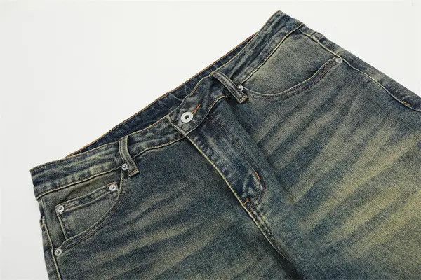 VIBE Heavy washed distressed punk flared jeans Size US 32 / EU 48 - 4 Thumbnail
