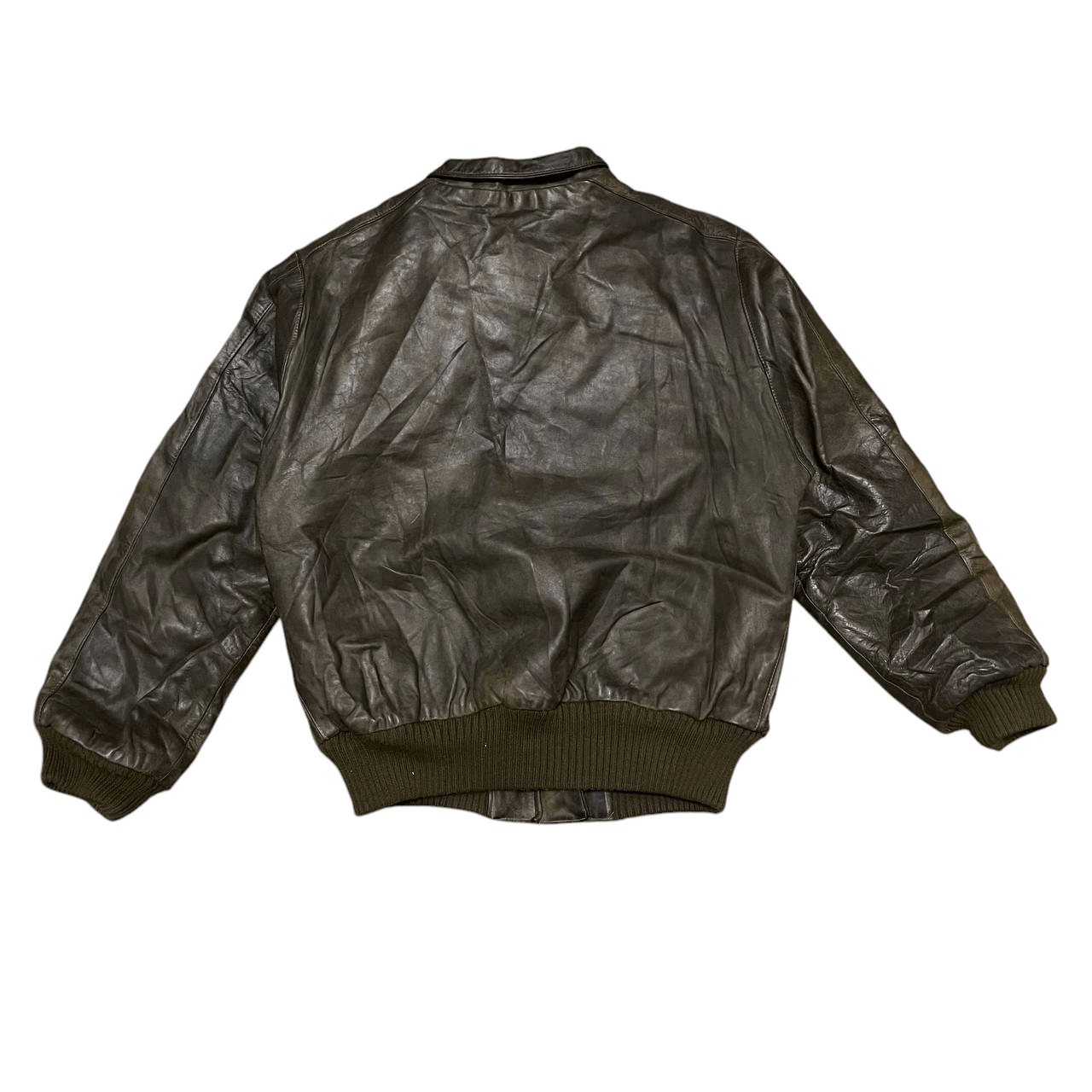 Vtg 80s Marithe Francois Girbaud Cuirs Leather Bomber Jacket