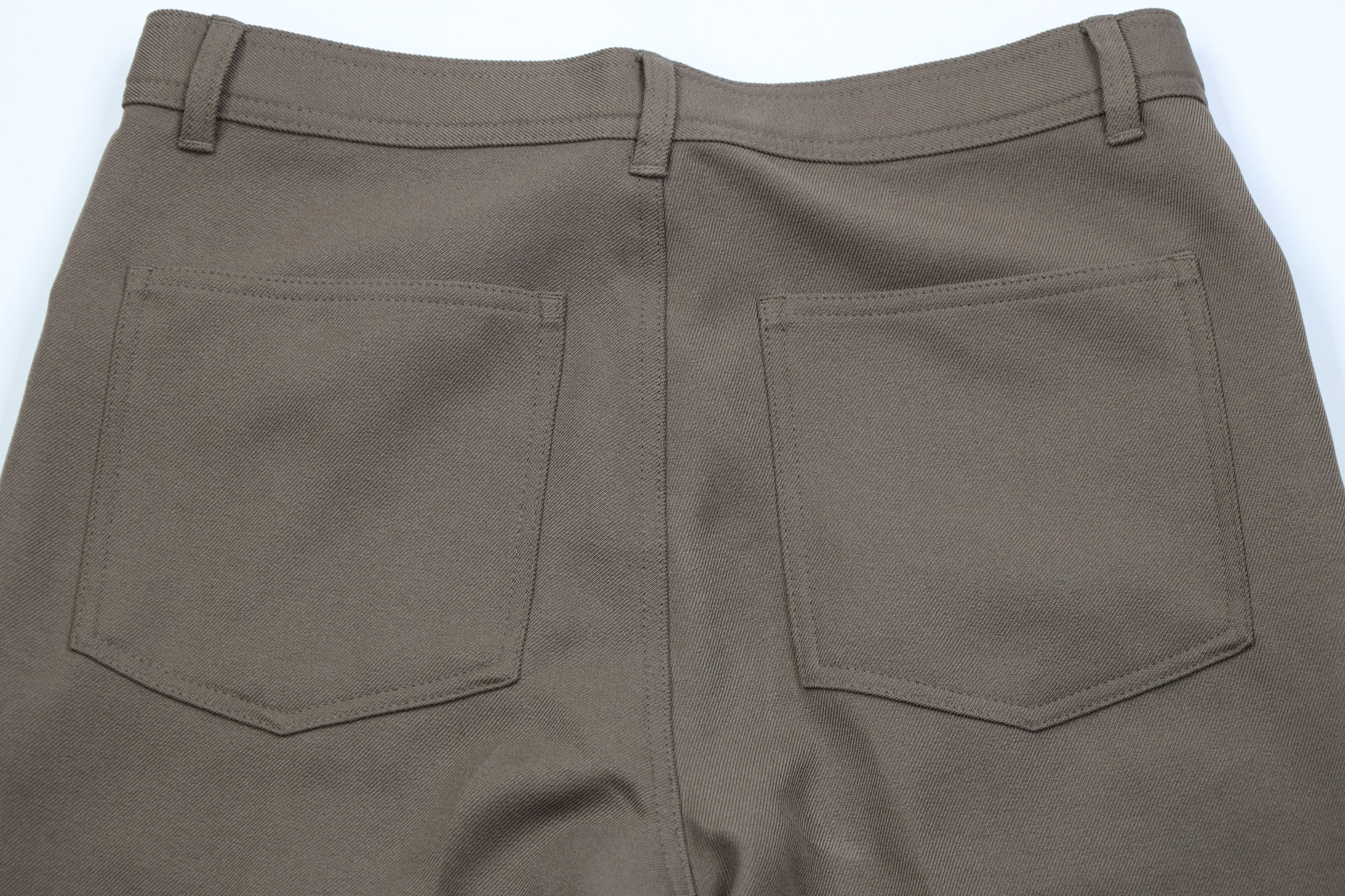 Vintage Vintage 90s Streetwear Flared Wide Leg Chino Pants Brown Size US 32 / EU 48 - 10 Thumbnail