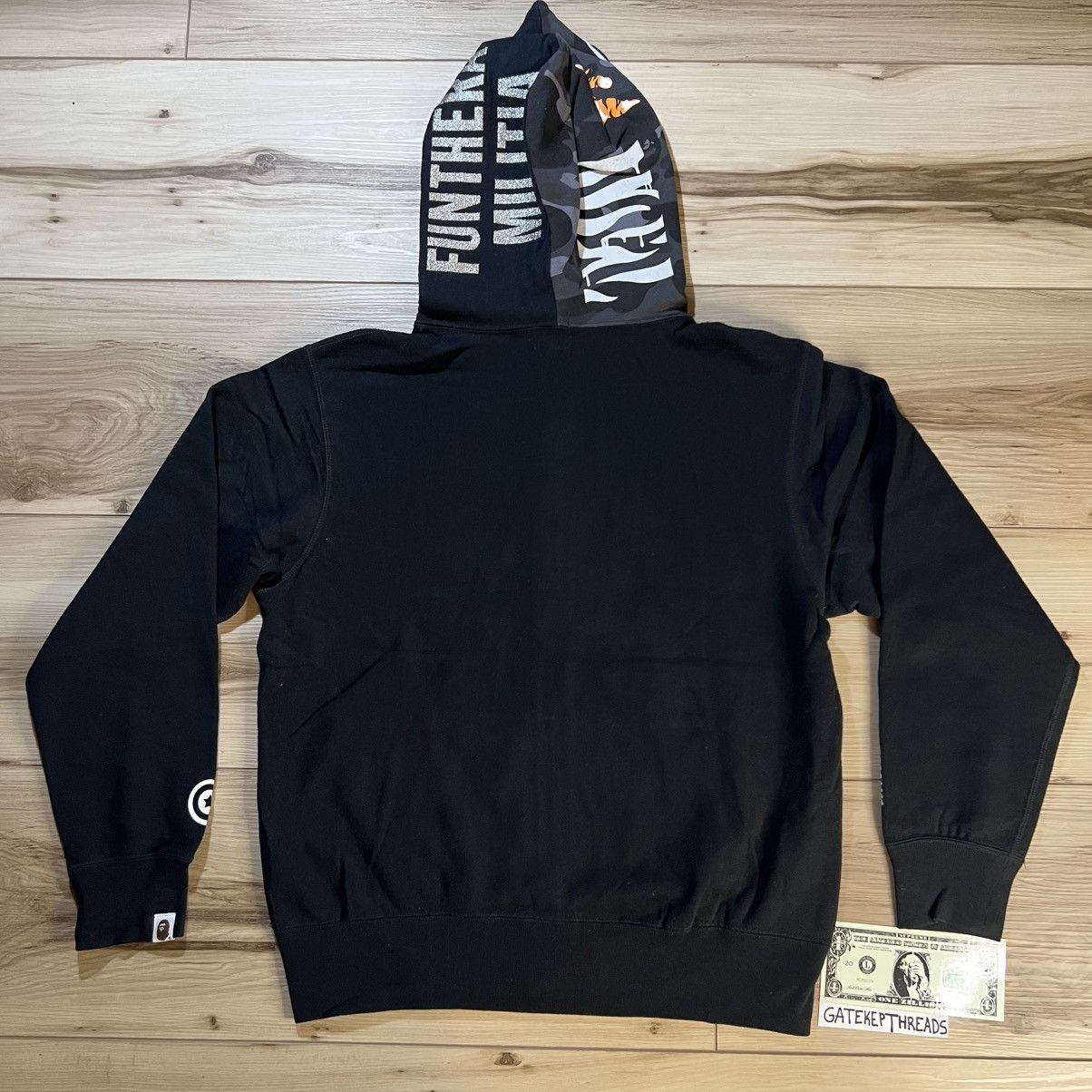 Bape BAPE Tiger Full Zip Hoodie Black NIGO Era Size US S / EU 44-46 / 1 - 23 Thumbnail