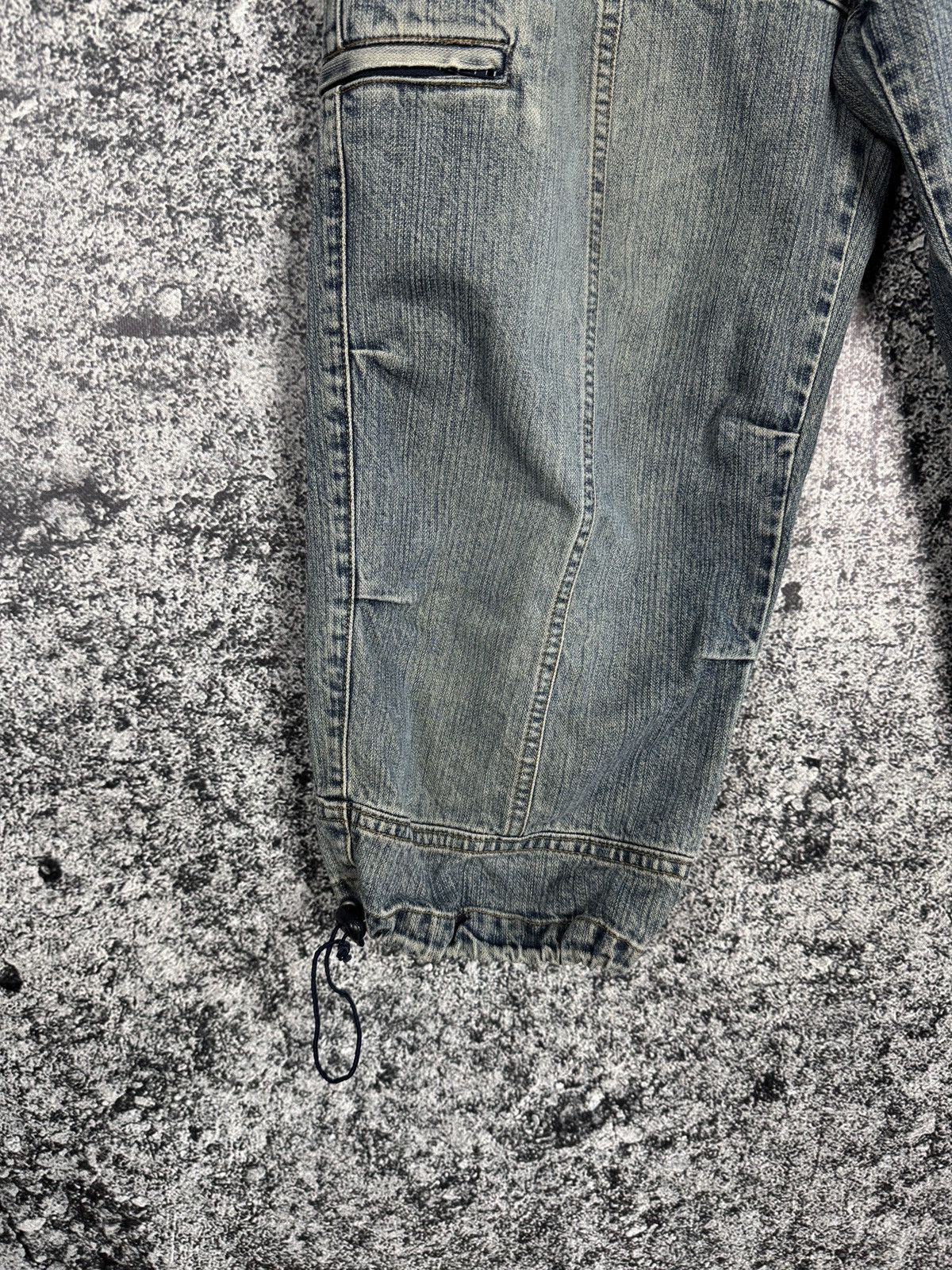 Neighborhood Vintage Neighborhood NYC Cargo Denim Pants Utility Techwear Size US 33 - 4 Thumbnail