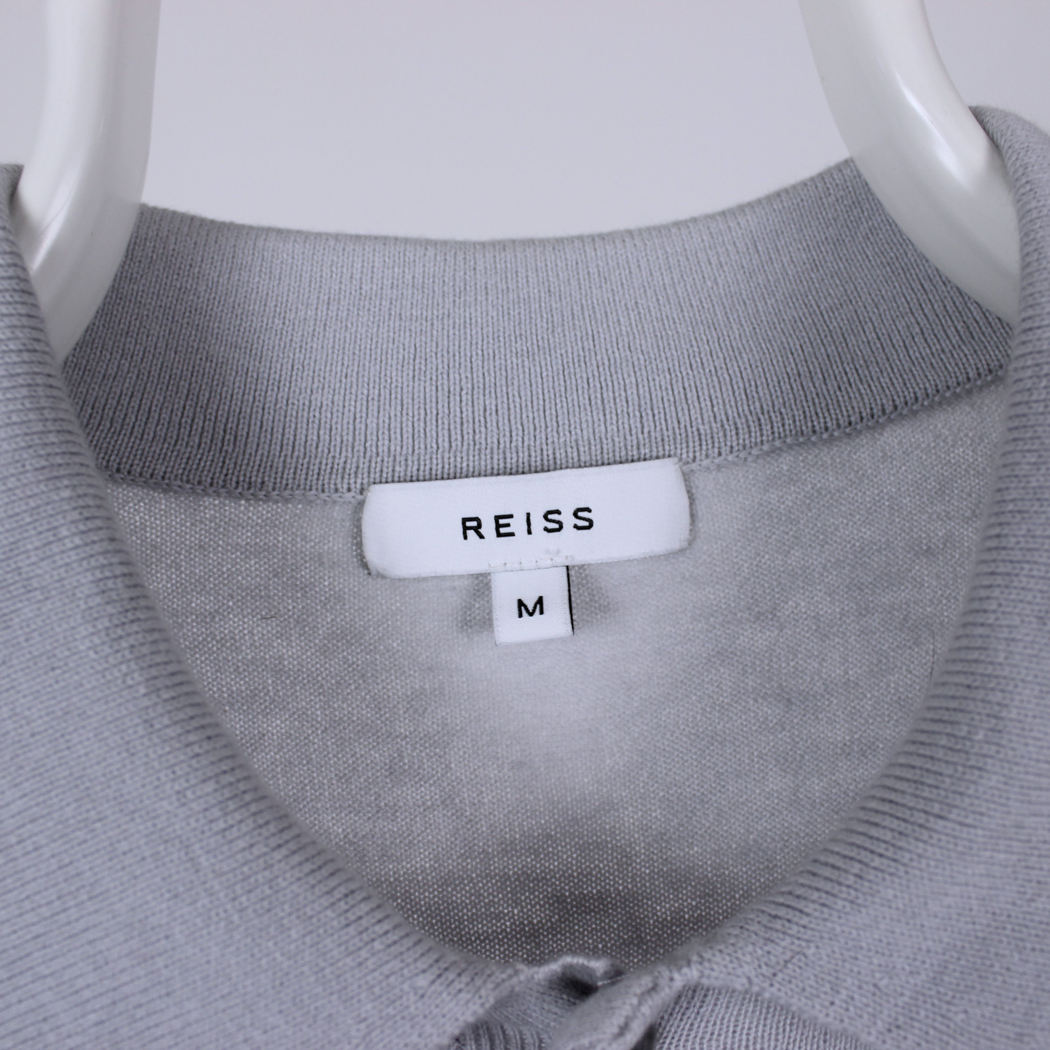 Reiss Reiss polo shirt men M gray light Size US M / EU 48-50 / 2 - 9 Thumbnail