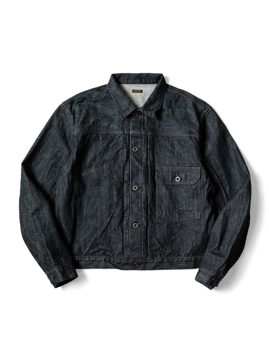 Kapital kapital 14oz black denim 1ST Jacket size 7 Size US XXL / EU 58 / 5 - 1 Thumbnail