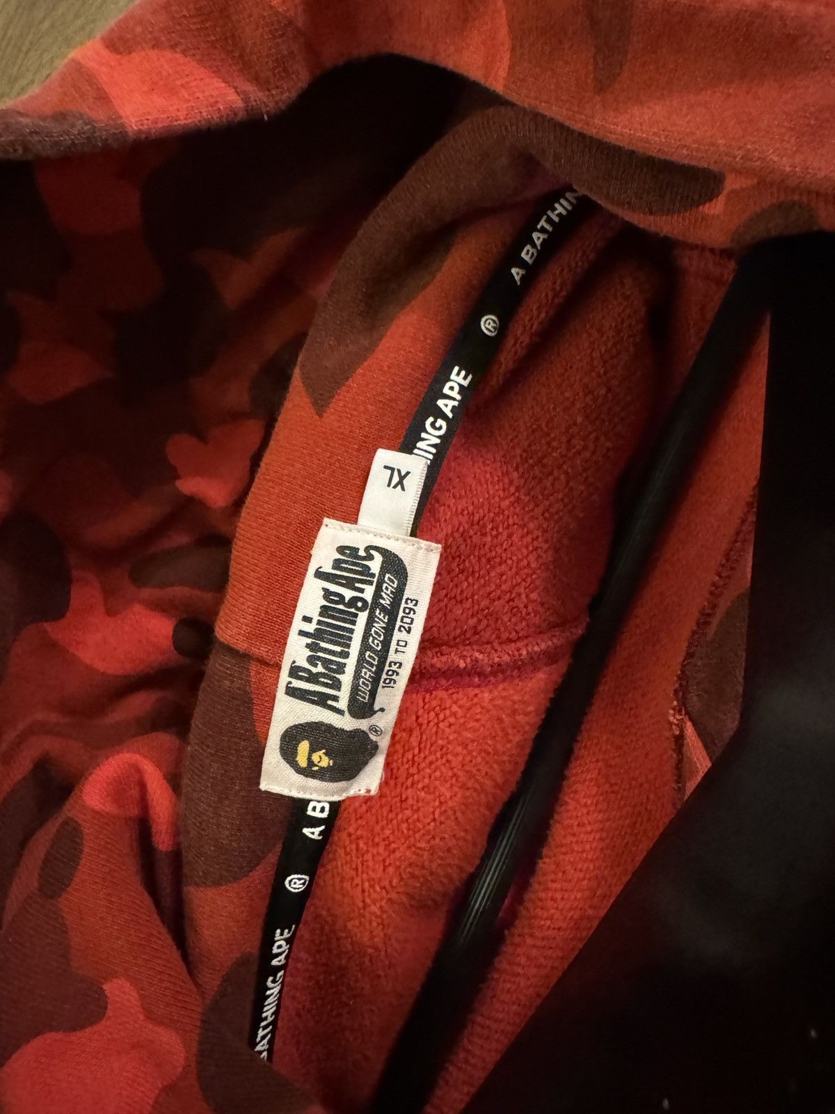 Bape Bape “Cutting” Hoodie Size US L / EU 52-54 / 3 - 3 Thumbnail