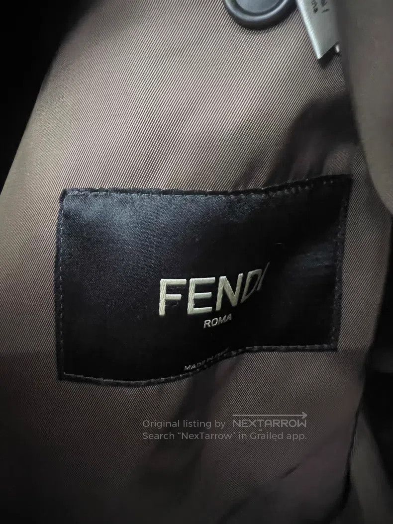 Fendi Fendi Full Print Fuzzy Vest Size US M / EU 48-50 / 2 - 3 Thumbnail