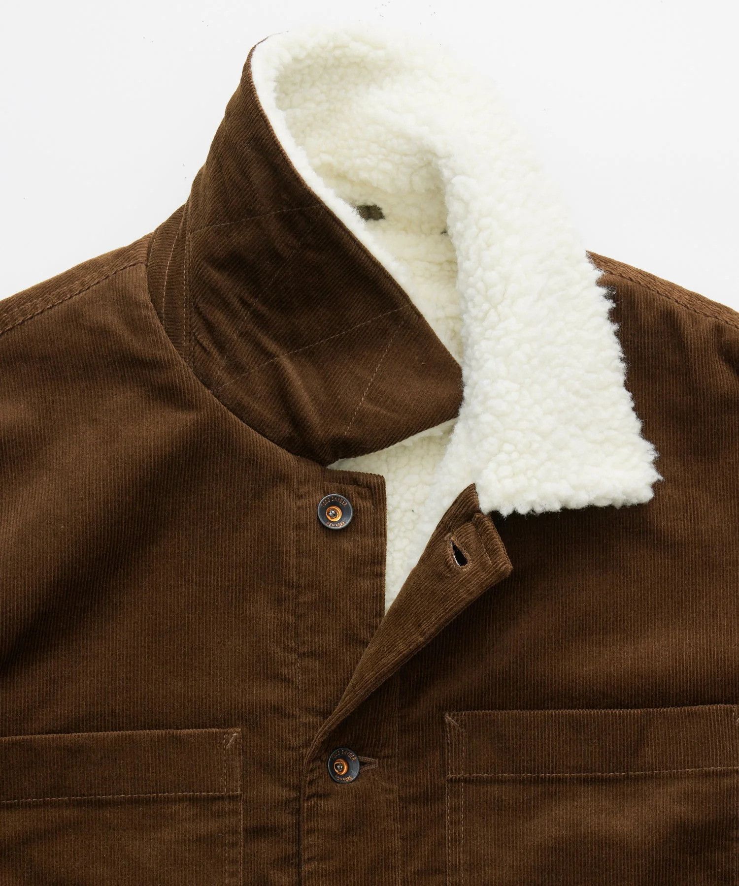 Todd Snyder Todd Snyder Corduroy Sherpa Shop Shirt Jacket 2XL NWT Size US XXL / EU 58 / 5 - 2 Thumbnail