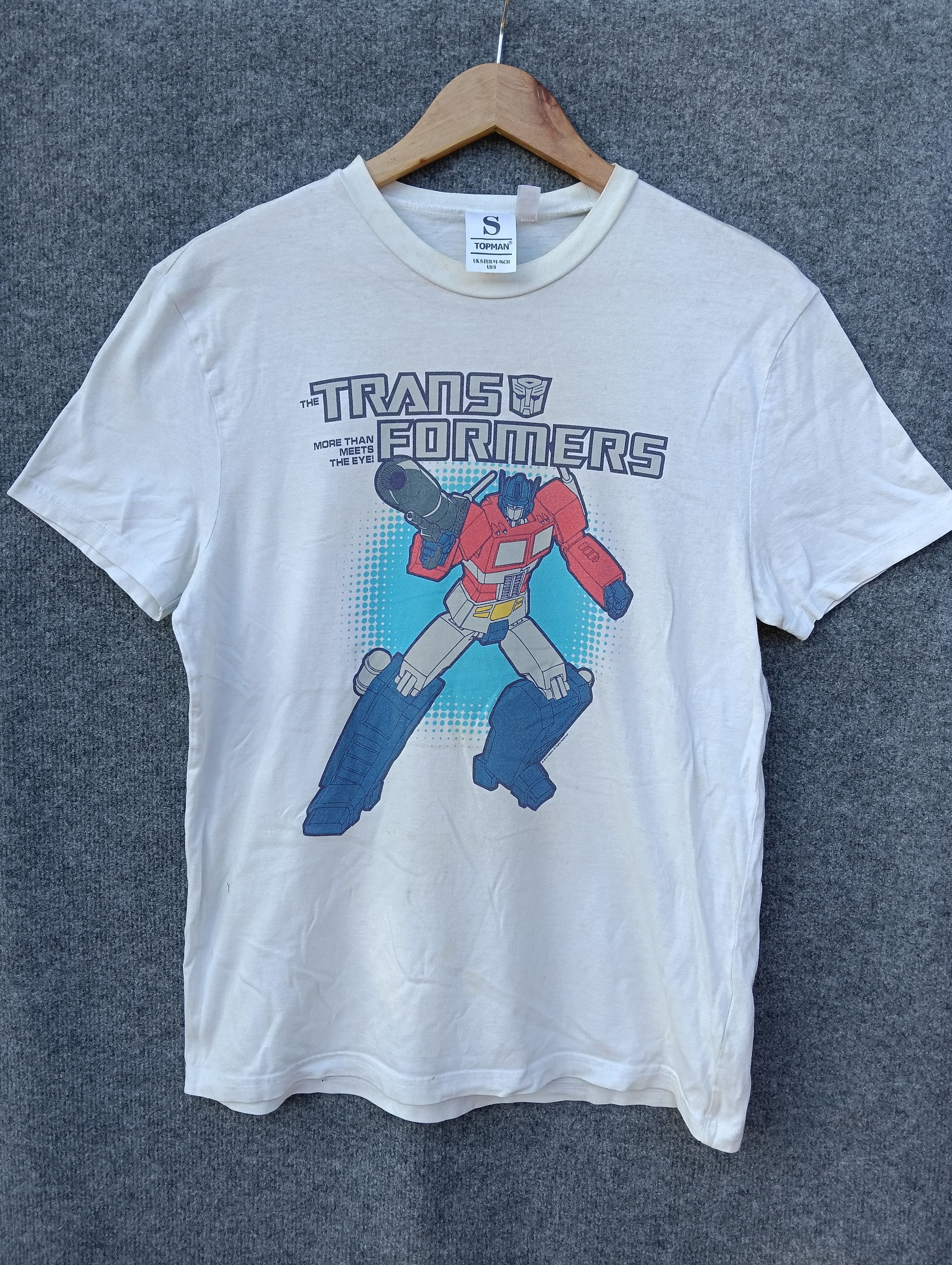 Transformers Transformers White Tee copyright 2013 Hasbro Licensed Size US S / EU 44-46 / 1 - 1 Thumbnail