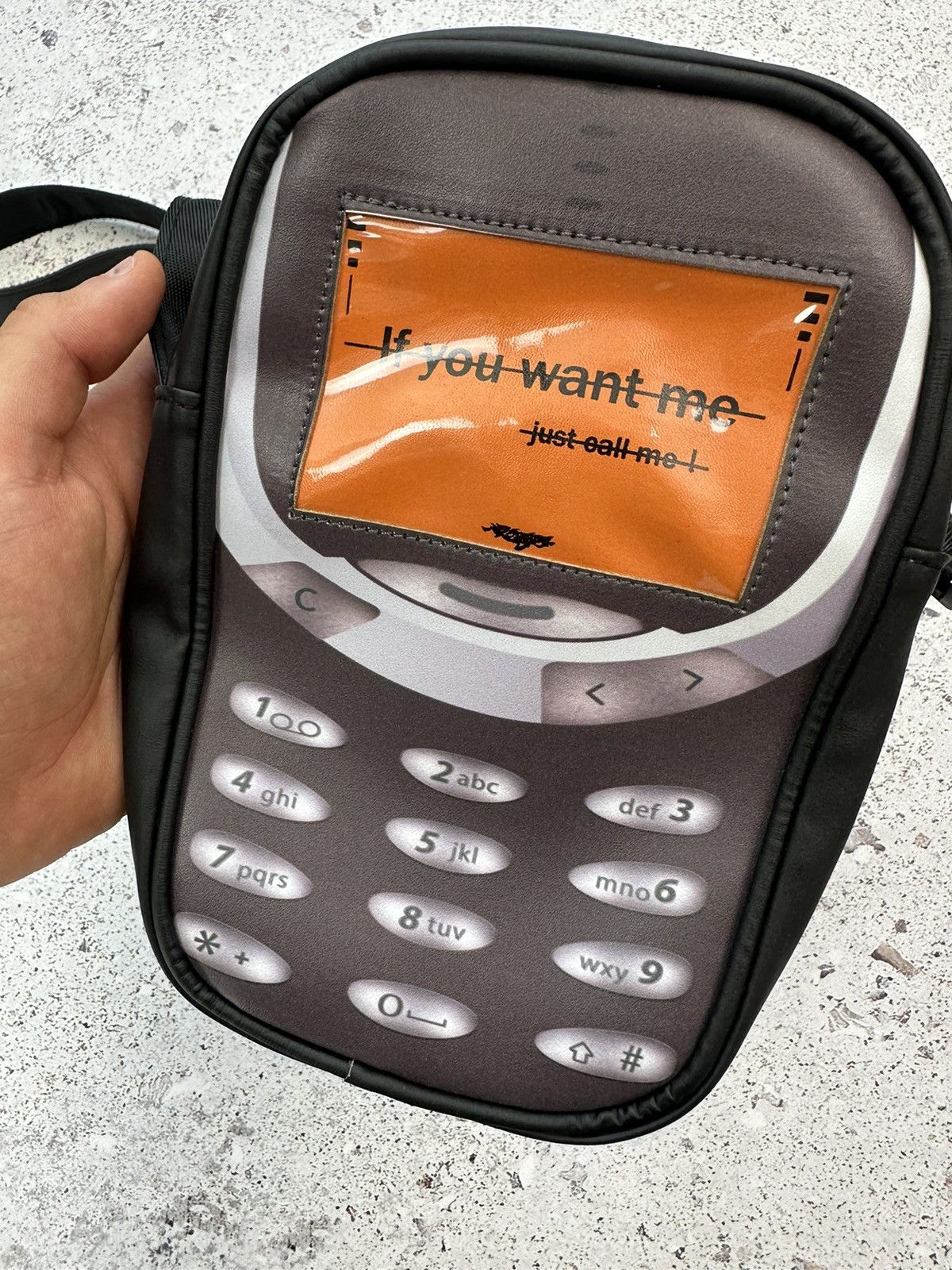 Other Mobile Phone messenger bag “If you want me just call me” Size ONE SIZE - 11 Thumbnail