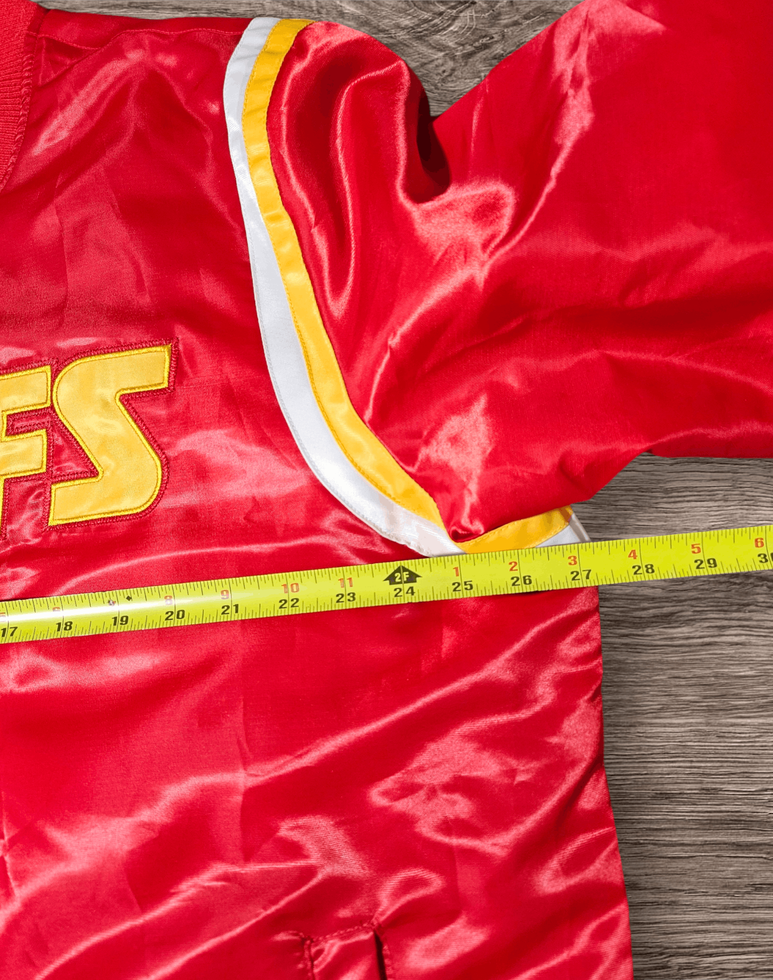 Starter Starter Kansas Chiefs Bomber Jacket Satin XL Snap Size US XL / EU 56 / 4 - 6 Thumbnail