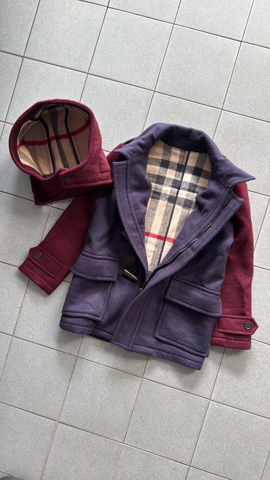 Burberry Burberry Wool Duffle Hooded Coat Size XS / US 0-2 / IT 36-38 - 13 Thumbnail