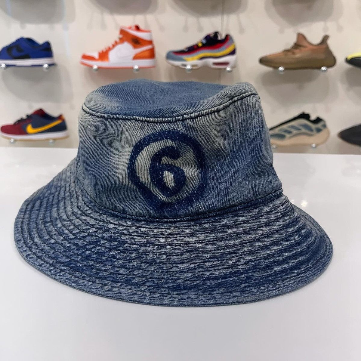 Blue Denim Maison Margiela Bucket Hat Maison Margiela Denim  main image 2