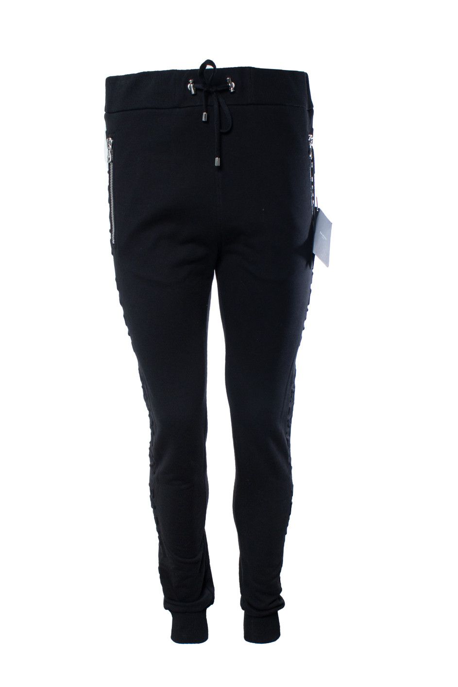 Balmain Balmain, black joggers with embossed logo Size US 30 / EU 46 - 1 Thumbnail