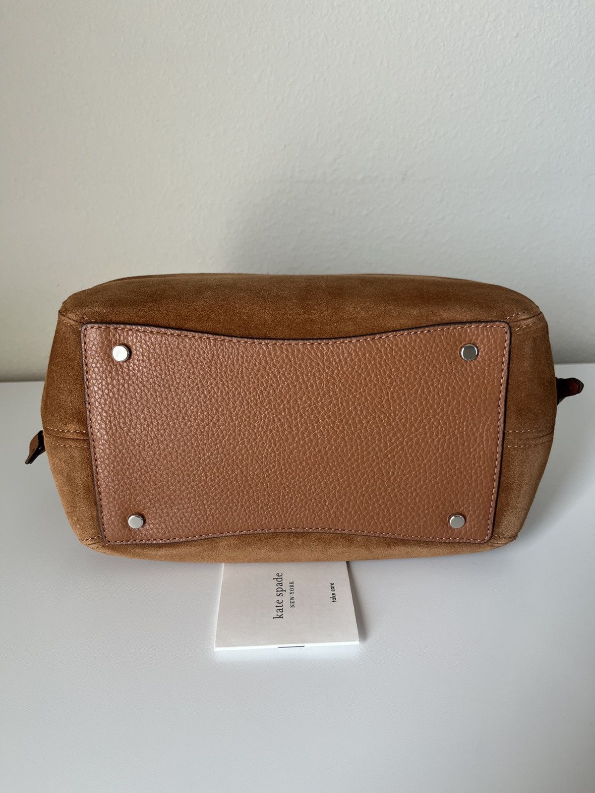 Kate Spade Kate Spade Dumpling Suede Satchel Size ONE SIZE - 4 Thumbnail