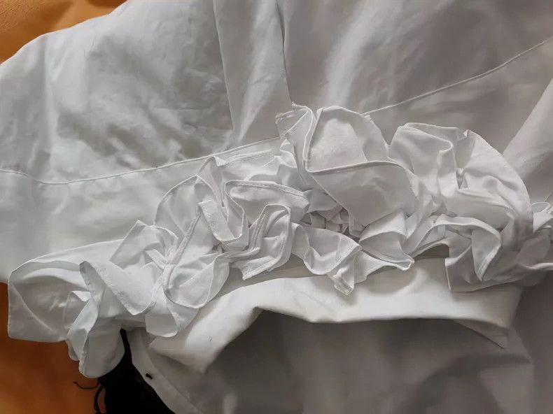 Comme des Garcons Comme Des Garcons White floral shirt 2503-Nextarrow Size XS / US 0-2 / IT 36-38 - 3 Thumbnail