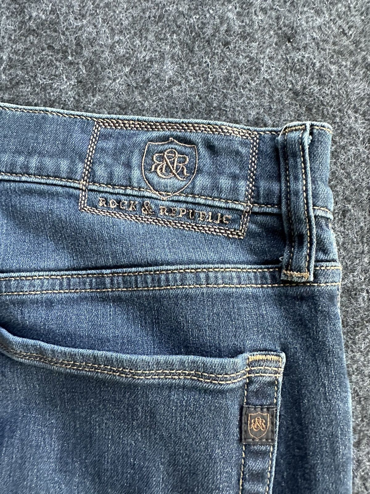 Japanese Brand × Rock & Republic Rock & Republic Stretchable Washed Denim D478 Size US 32 / EU 48 - 6 Thumbnail