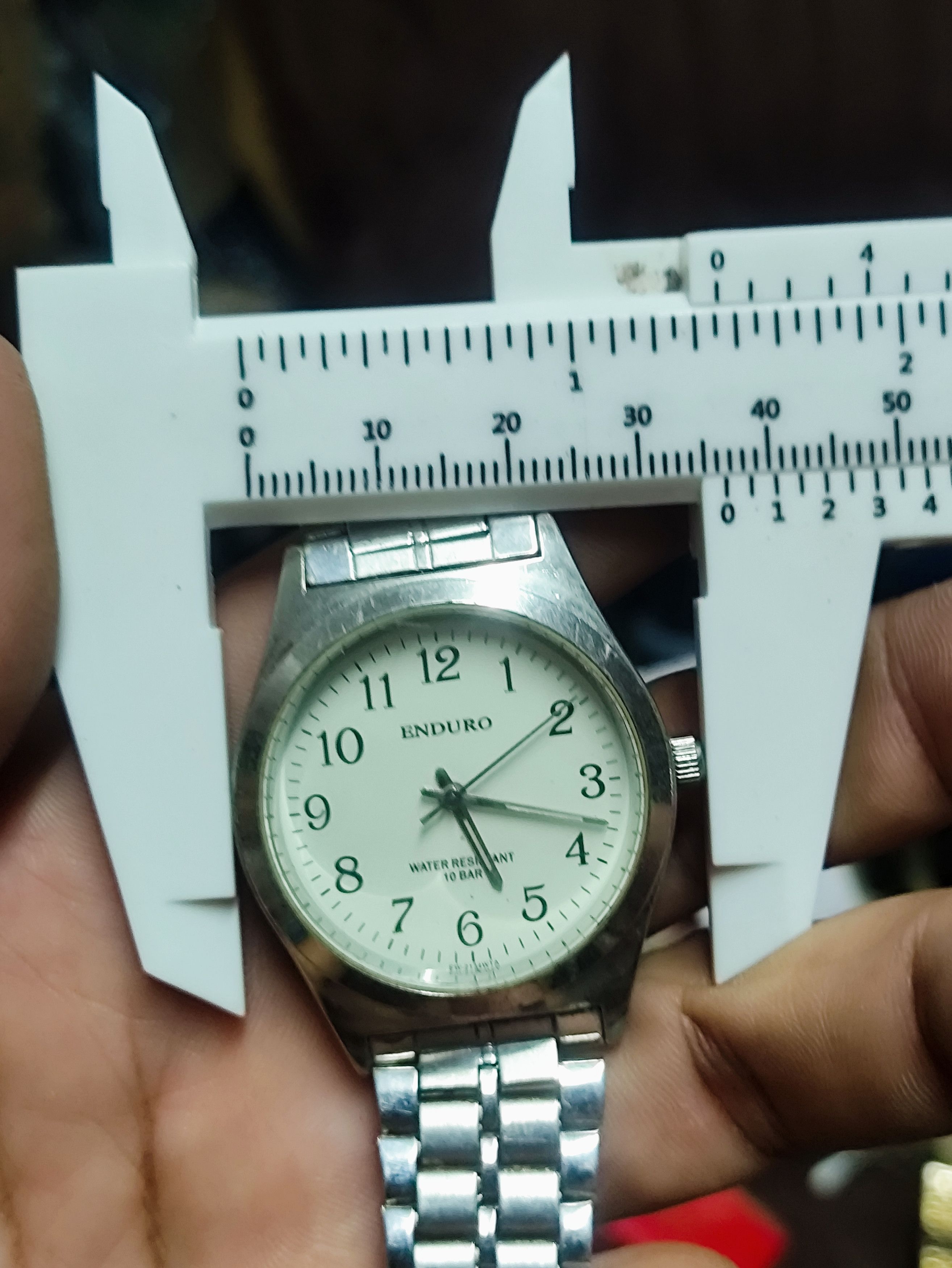 Japanese Brand Vintage Watch by ENDURO QUARTZ JAPAN ENGINE WATCH Size ONE SIZE - 5 Thumbnail