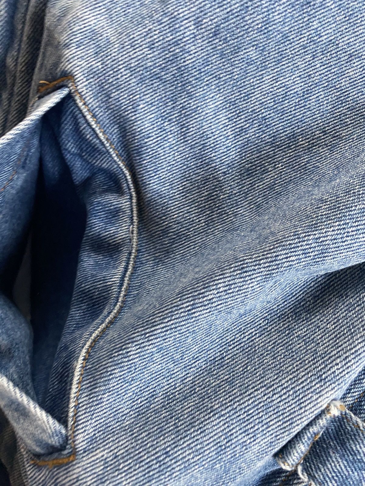 Vintage Vintage 90’s LA Blues Full Zip Hoodie Denim Jean Jacket Size US S / EU 44-46 / 1 - 7 Thumbnail