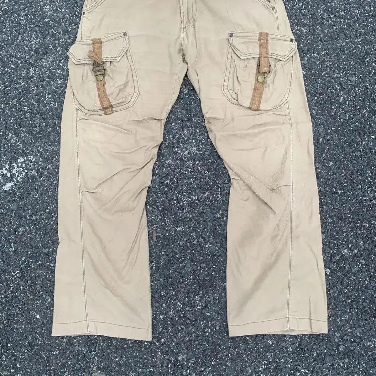 Edwin Japanese Vintage Trousers Big Pocket Faded Pants Size US 35 - 5 Thumbnail