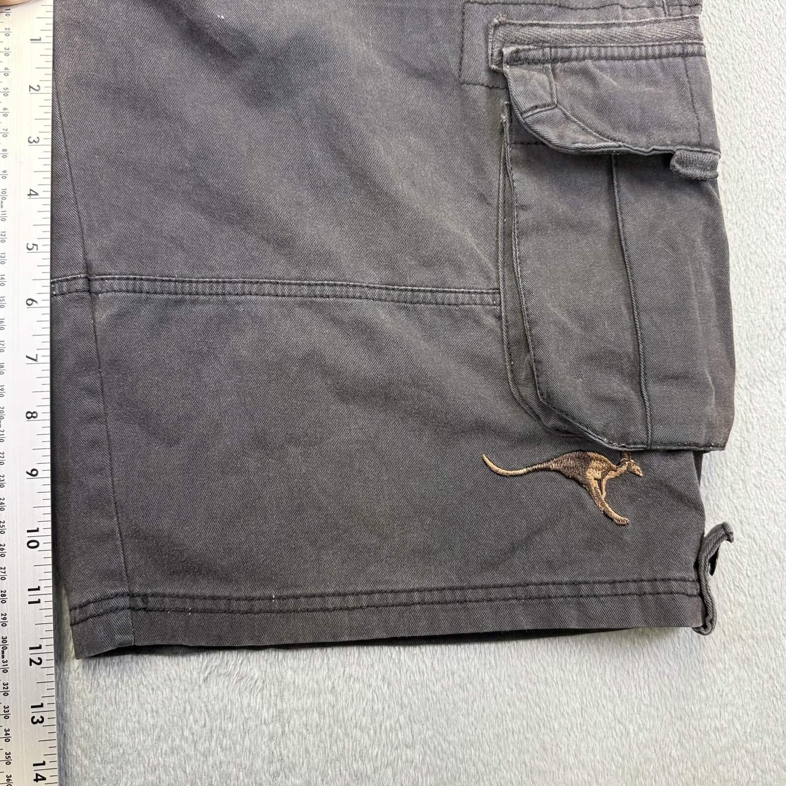 Coogi Coogi Australia Cargo Shorts Grey Blue Multi Pocket Shorts Size US 30 / EU 46 - 3 Thumbnail