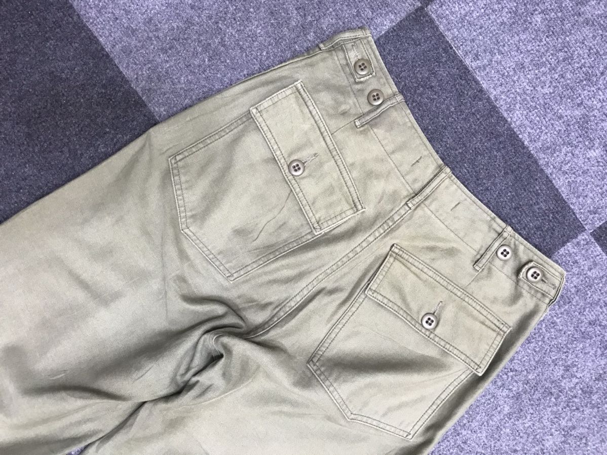 Japanese Brand Johnbull Baker Military Pant Size US 27 - 8 Thumbnail