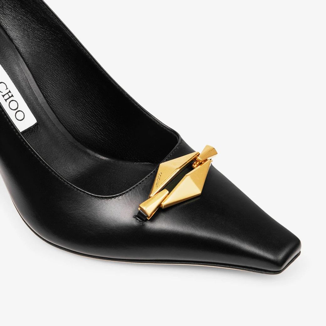 Jimmy Choo o1s22i1n1024 Ryker Décolleté Pumps in Black Size US 10 / IT 40 - 5 Thumbnail