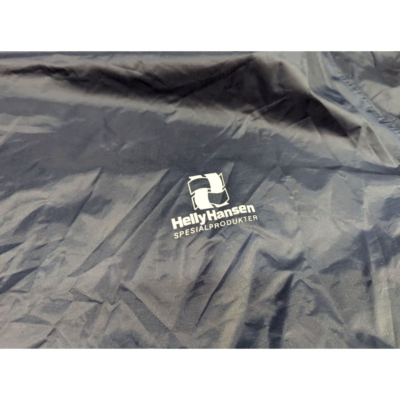 Helly Hansen Vintage Helly Hansen Waterproof Poncho Raincoat Hooded Button Jacket Men Regular One Size Blue Waterproof Hooded Adjustable Size US M / EU 48-50 / 2 - 4 Thumbnail