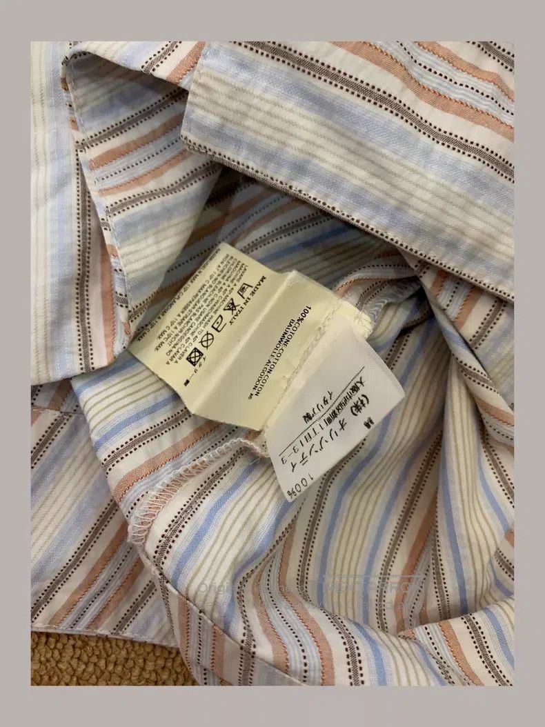 Vivienne Westwood Vivienne Westwood Striped short-sleeved shirt vintage anti Size M / US 6-8 / IT 42-44 - 6 Thumbnail