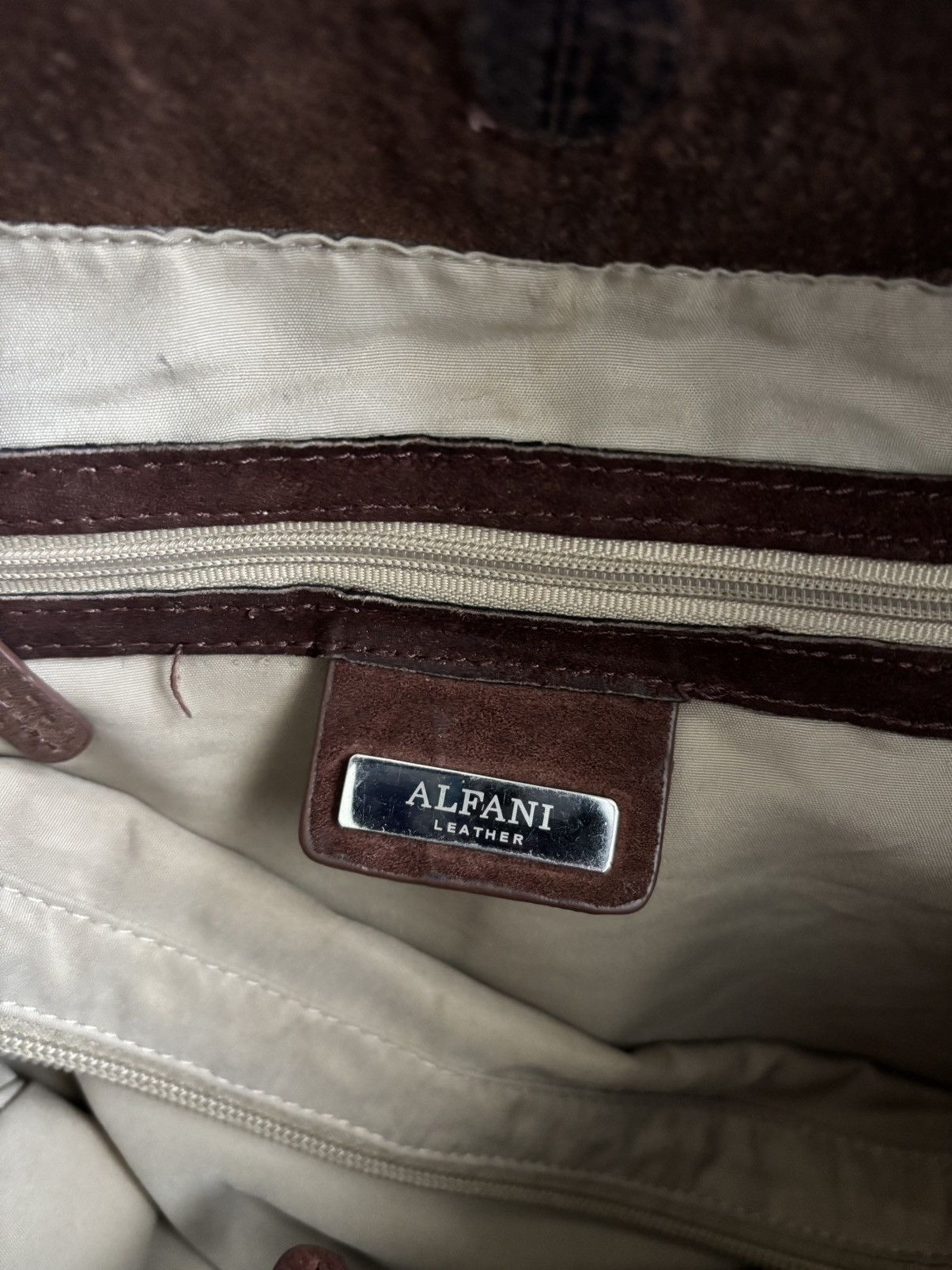 Alfani Brown Alfani Shoulder Bag Size ONE SIZE - 6 Thumbnail