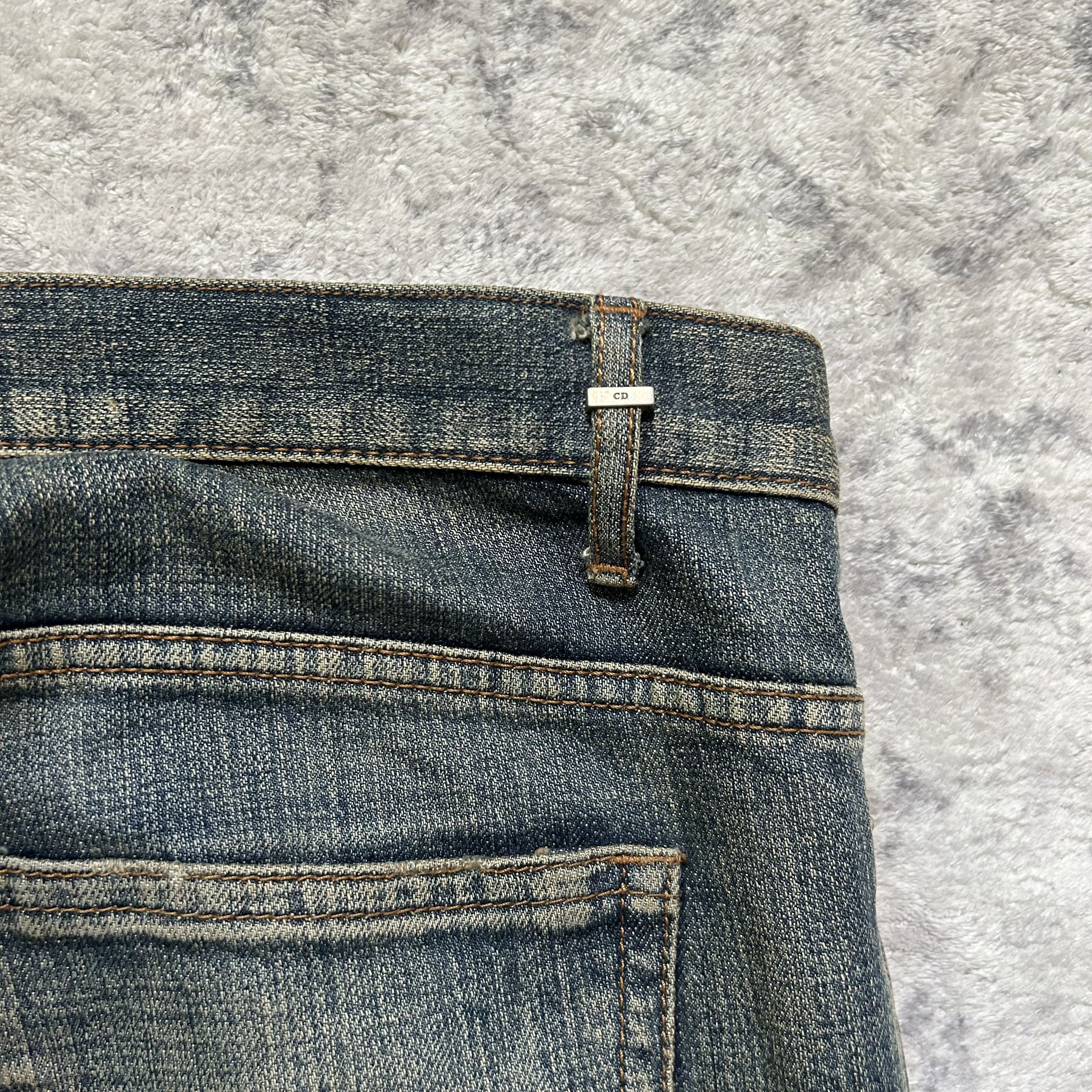 Dior Dior Homme Rust Denim Size US 27 - 11 Thumbnail