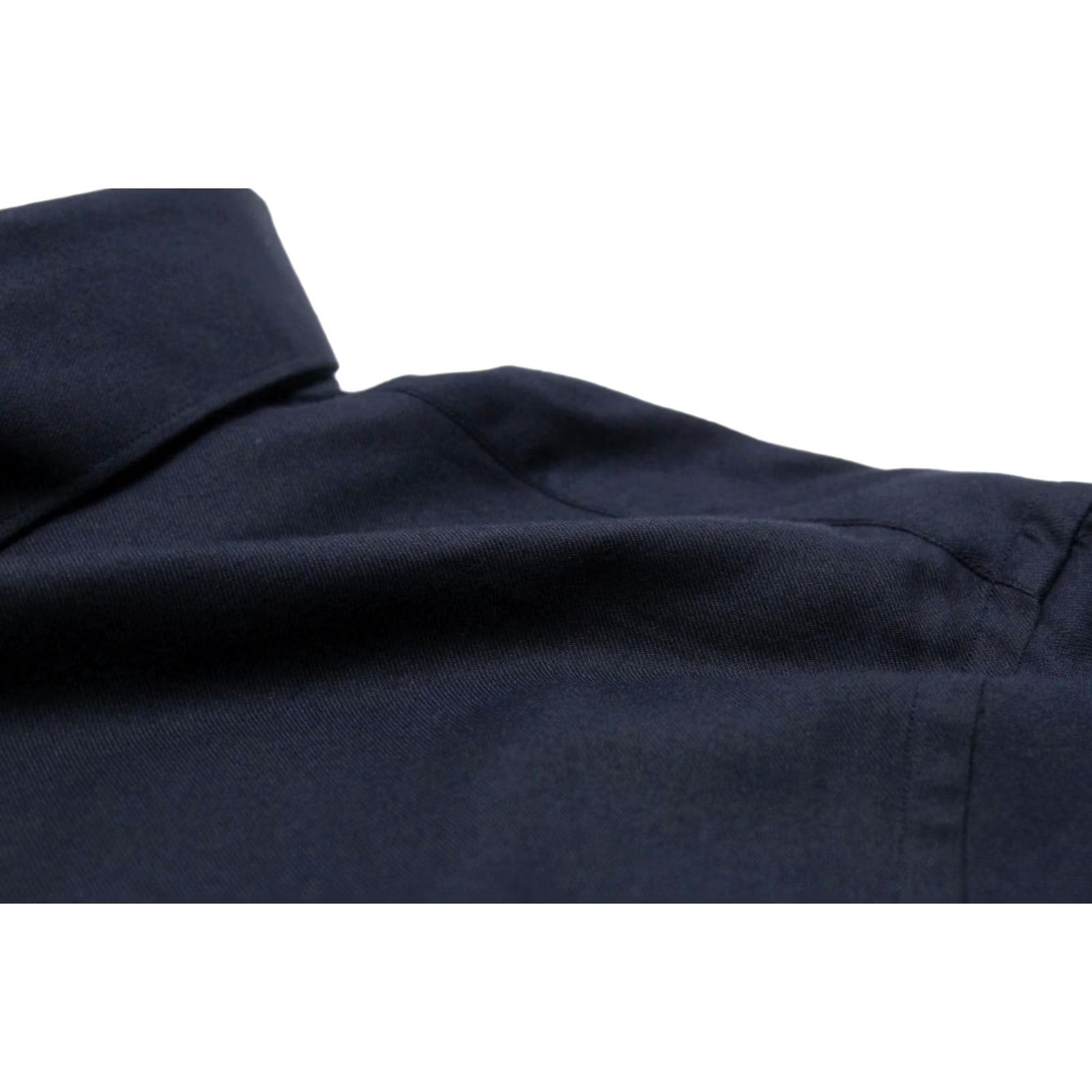 Suitsupply Suitsupply Extra Slim Formal Shirt Men's 3XL Button Down Neck Blue Shirt Size 48R - 6 Thumbnail