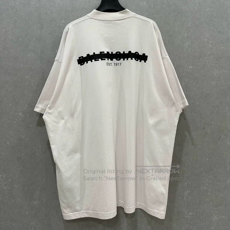 Balenciaga Balenciaga Graffiti Logo Short Sleeve Size US L / EU 52-54 / 3 - 2 Thumbnail