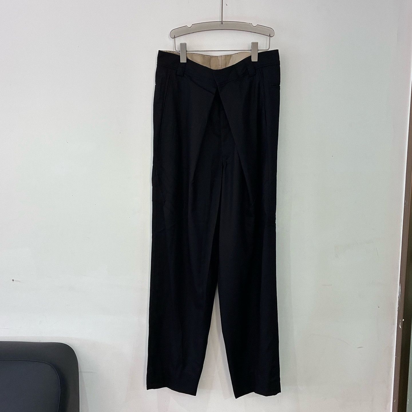 Saint Laurent Paris Saint Laurent Wool Formal Trousers Size US 30 Size 36R - 1 Thumbnail