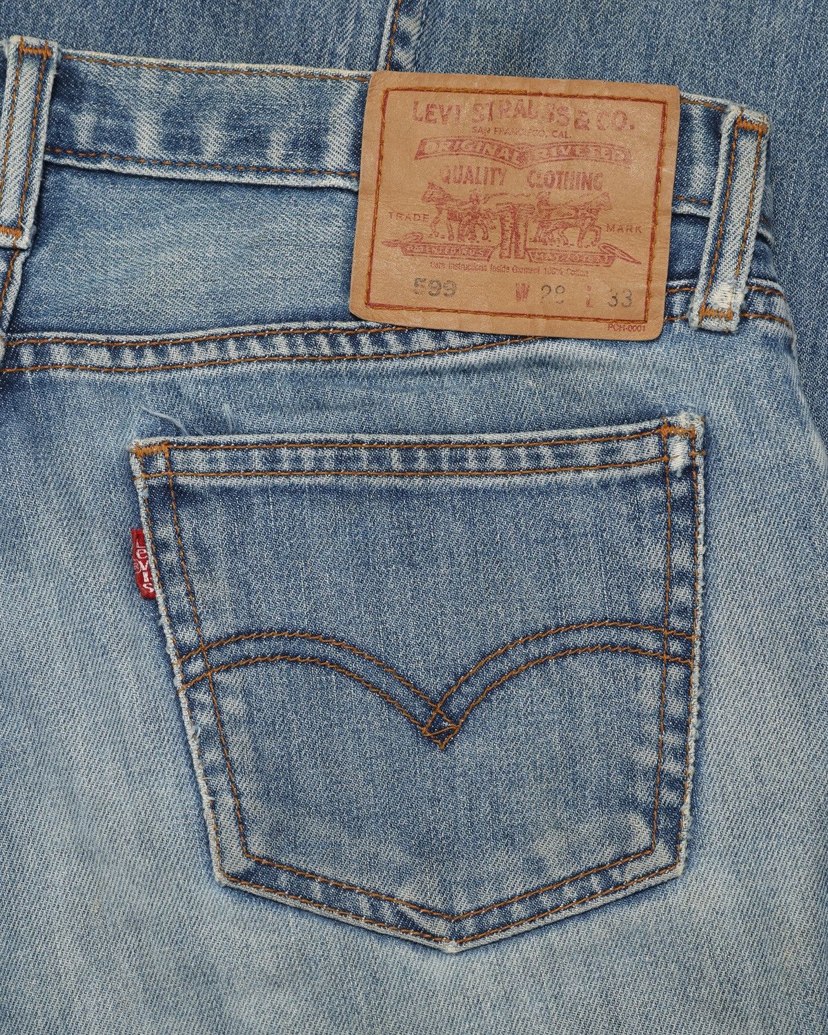 Levi's Levis 599 bootcut jeans Size US 28 / EU 44 - 4 Thumbnail