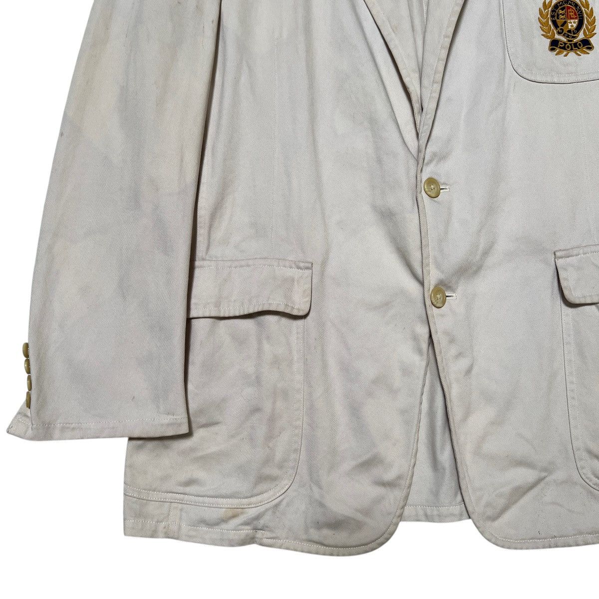 Polo Ralph Lauren Vintage Polo Ralph Lauren Khaki Blazer Jacket Size US L / EU 52-54 / 3 - 4 Thumbnail