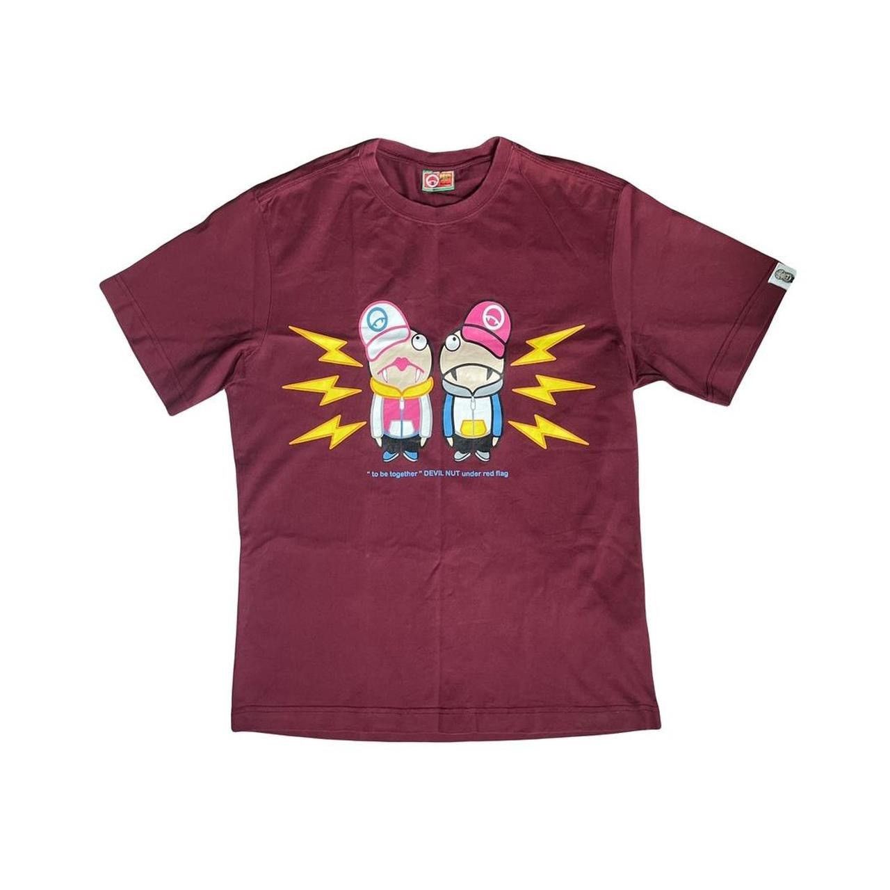 Japanese Brand × Vintage devil nut tee Size US M / EU 48-50 / 2 - 1 Thumbnail