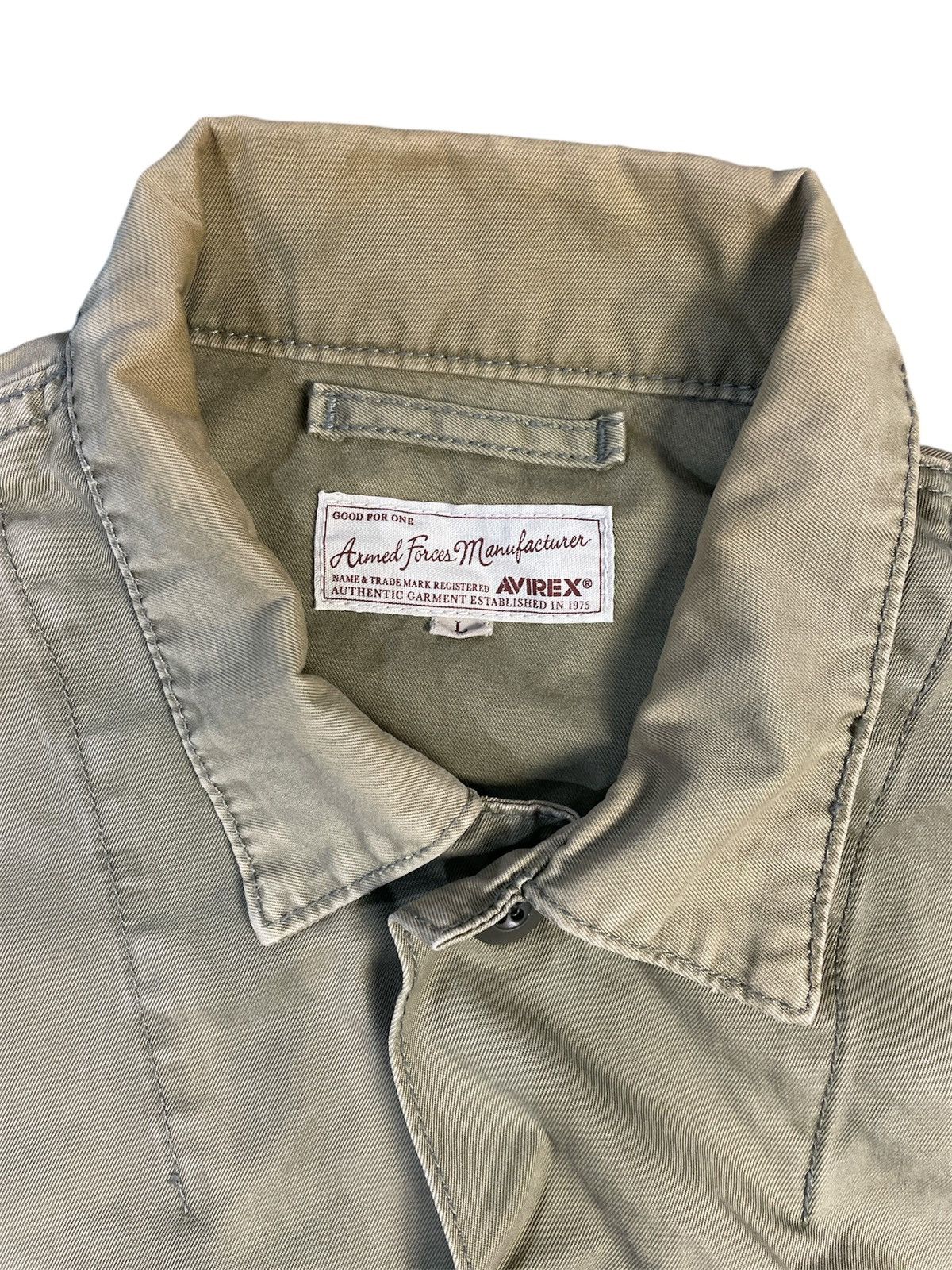 Avirex Avirex USN Military Sun Faded Jacket Size US L / EU 52-54 / 3 - 7 Thumbnail