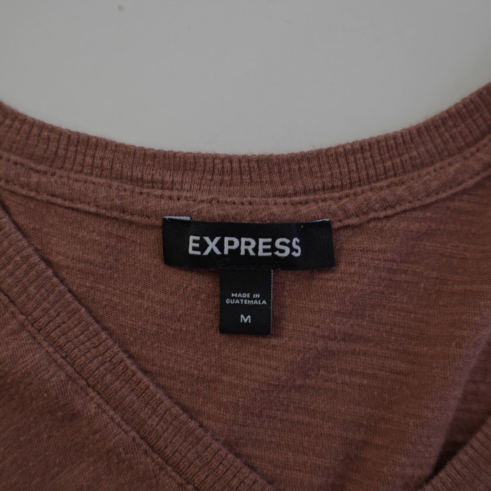 Express Express Medium Brown V-Neck Flutter Sleeveless Top / Shirt Size M / US 6-8 / IT 42-44 - 4 Thumbnail