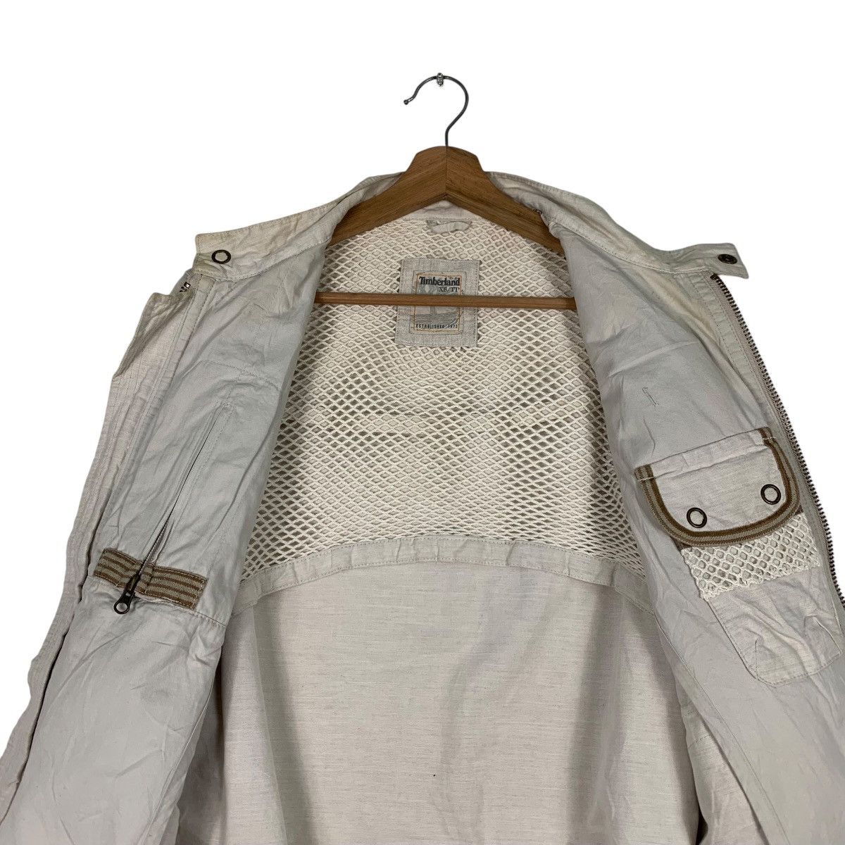 Timberland TIMBERLAND Multipocket Casual Jacket #1291-C58 Size US XS / EU 42 / 0 - 12 Thumbnail
