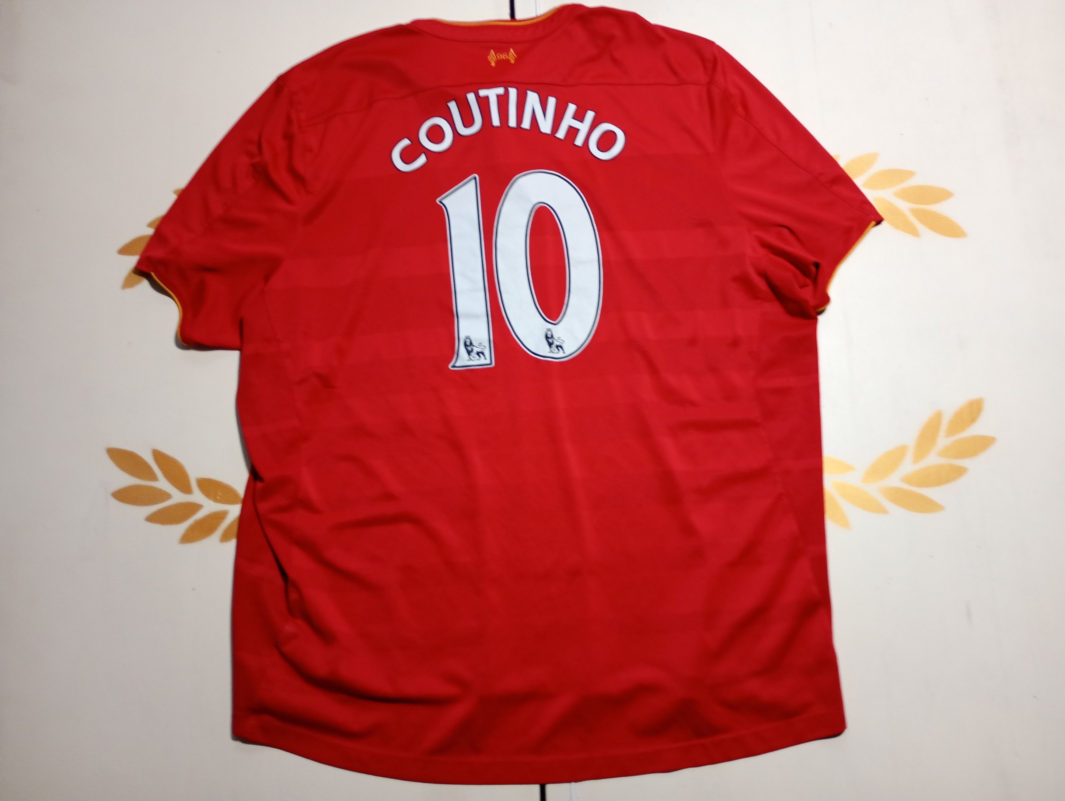 New Balance New Balance Liverpool FC Home Jersey Coutihno 2016-2017 Size US XXL / EU 58 / 5 - 1 Thumbnail