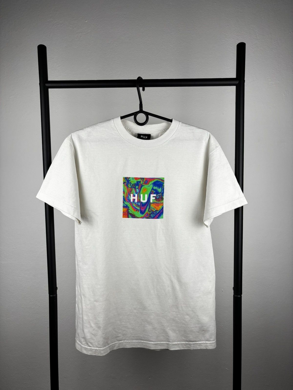 Huf Huf big logo t shirt size M Size US M / EU 48-50 / 2 - 1 Thumbnail