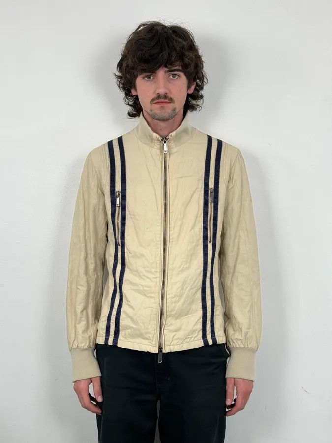 Emporio Armani 1990s Emporio Armani Detachable Arm Zips Archive Bomber Jacket Size US M / EU 48-50 / 2 - 2 Thumbnail