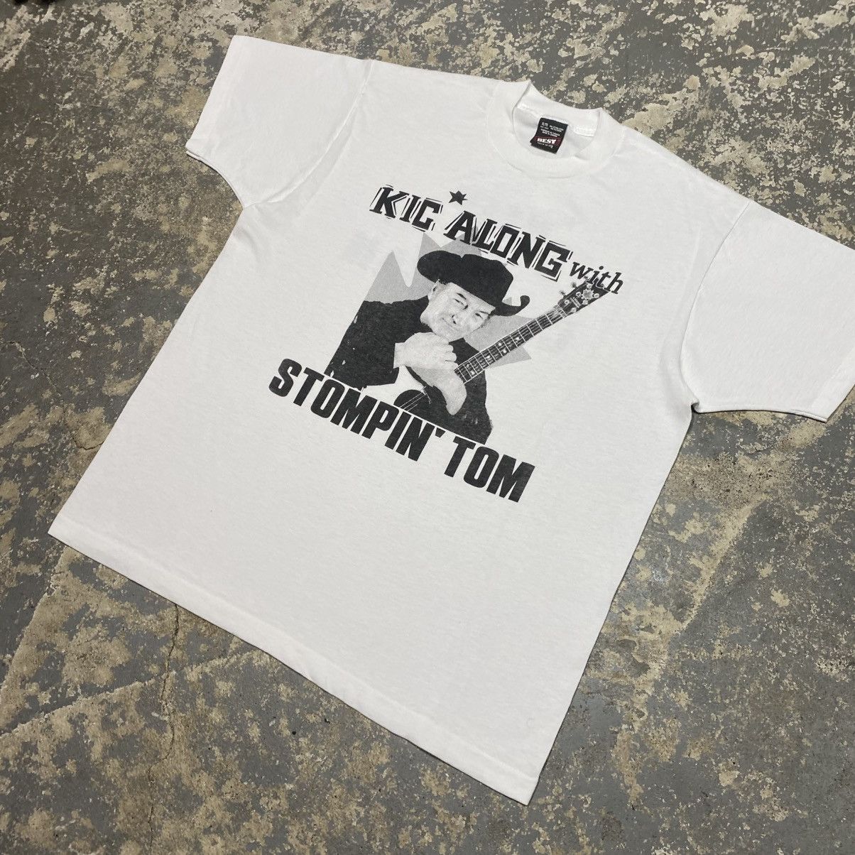 Band Tees Vintage Kic Along With Stompin Tom Connors Keep It Canadian Size US XL / EU 56 / 4 - 9 Thumbnail