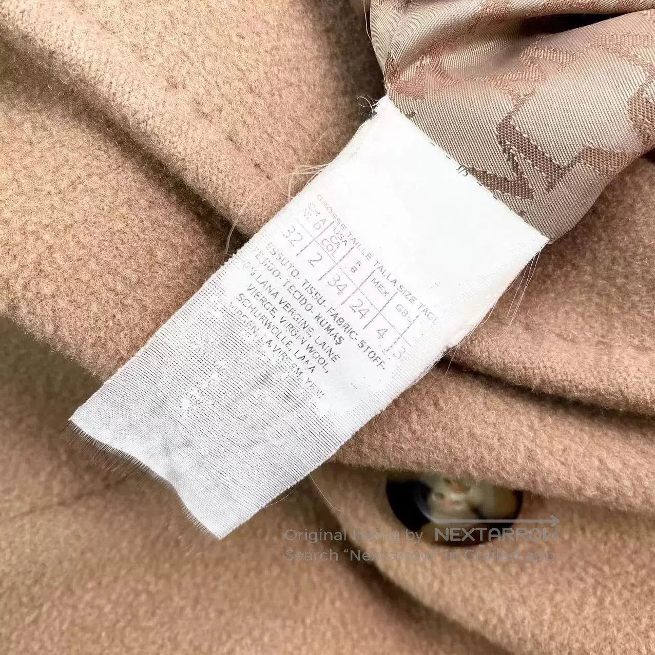 Other maxmara camel wool coat 101801 series. Size US S / EU 44-46 / 1 - 5 Thumbnail