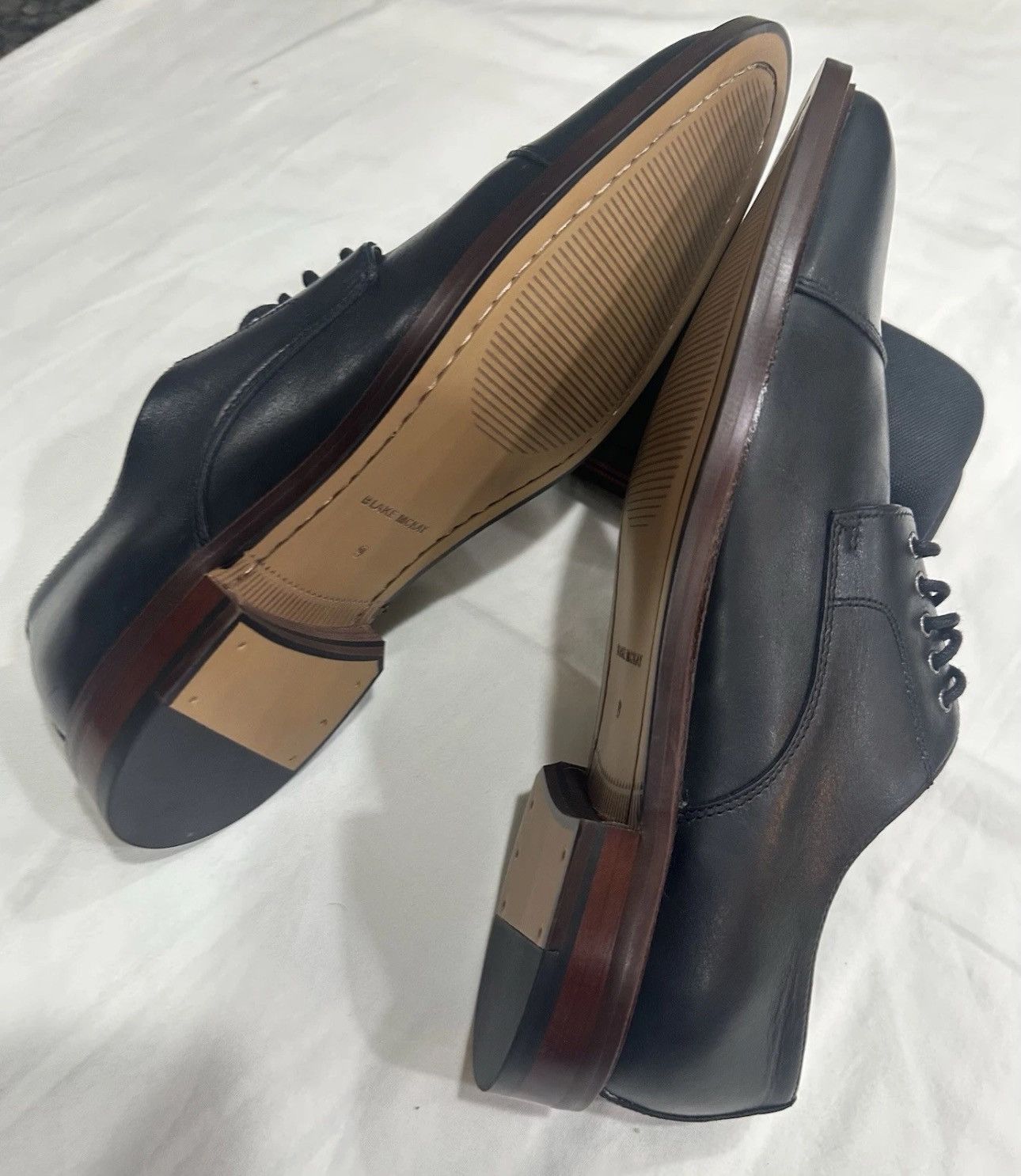 Other Blake McKay T9 Leather Cap Toe Oxfords Black - New with Box Size US 9 / EU 42 - 6 Thumbnail